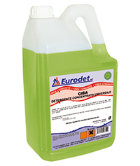 Detergent profesional degresant pentru suprafete Giba Eurodet